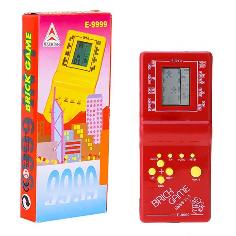 خرید کنسول دستی آتاری مدل BRICK GAME E-9999 قرمز