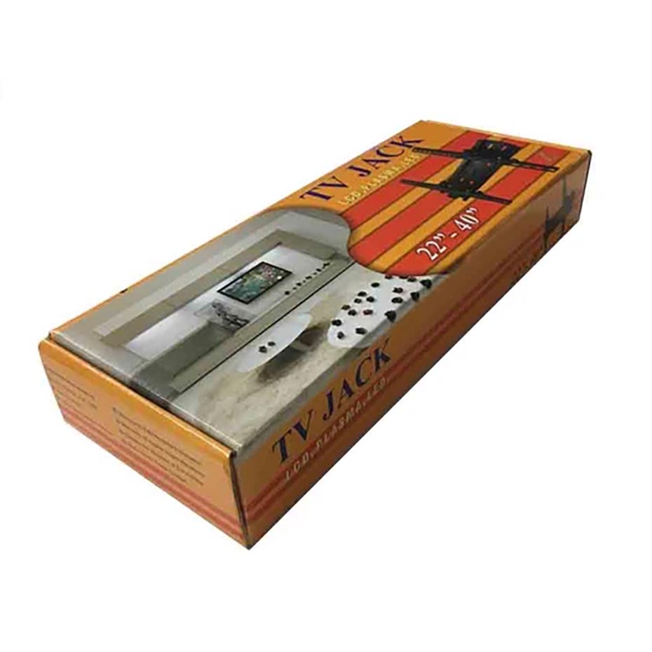 جعبه پایه دیواری تلویزیون تی وی جک TV JAC مدل Z1 مناسب تلویزیون 22 تا 40 اینچ
