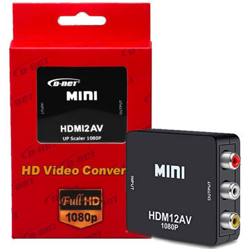 تبدیل دی نت مدل HDMI به D-NET AV پک قرمز