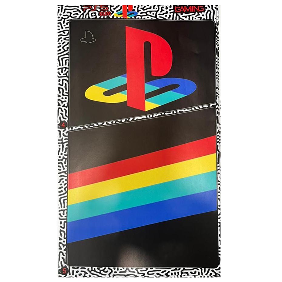 خرید برچسب PS5 اسلیم طرح Play Station