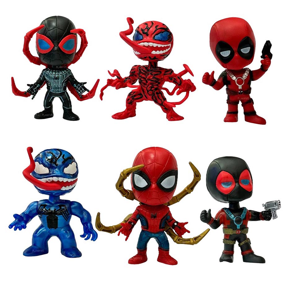 خرید اکشن فیگور مرد عنکبوتی و ونوم فانتزی SPIDER MAN
