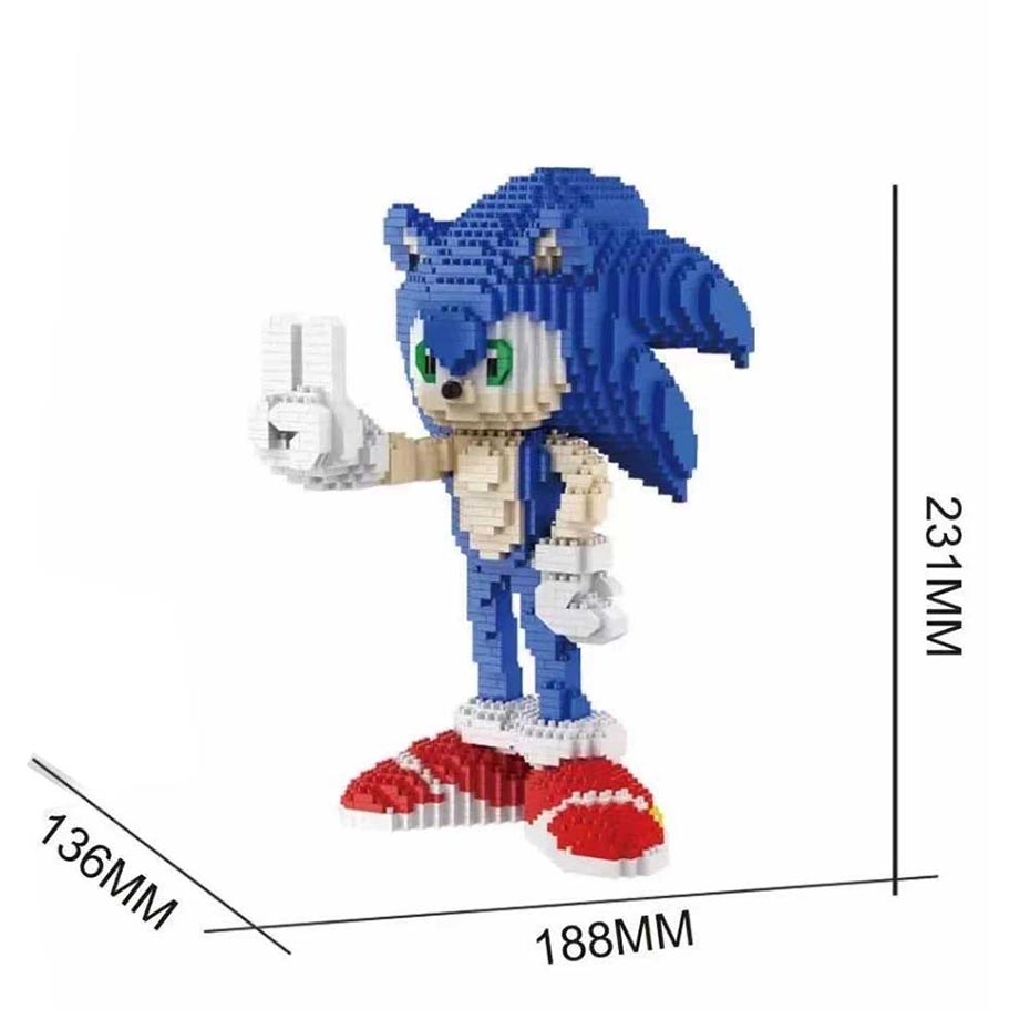 قیمت لگو سه بعدی سونیک مدل LOVESN SONIC DM3038