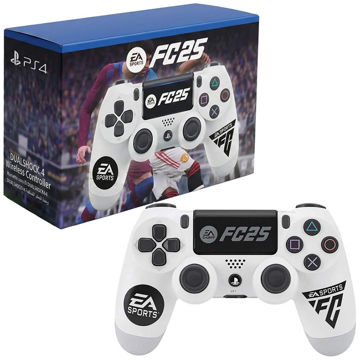 خرید دسته بازی سونی مدل SONY DUALSHOCK PS4 طرح FC25 سفید مشکی