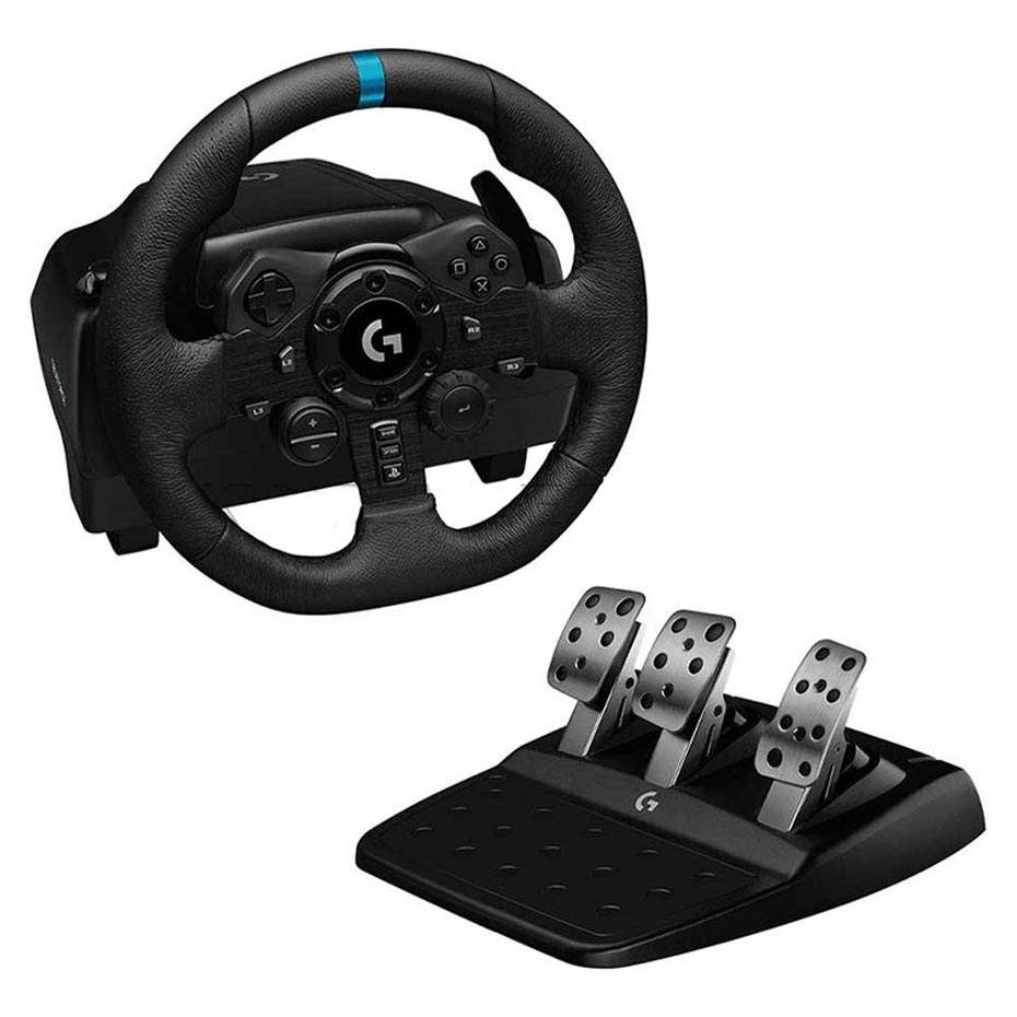 قیمت دسته فرمان بازی لاجیتک مدل LOGITECH G923 PS5/PS4 مشکی