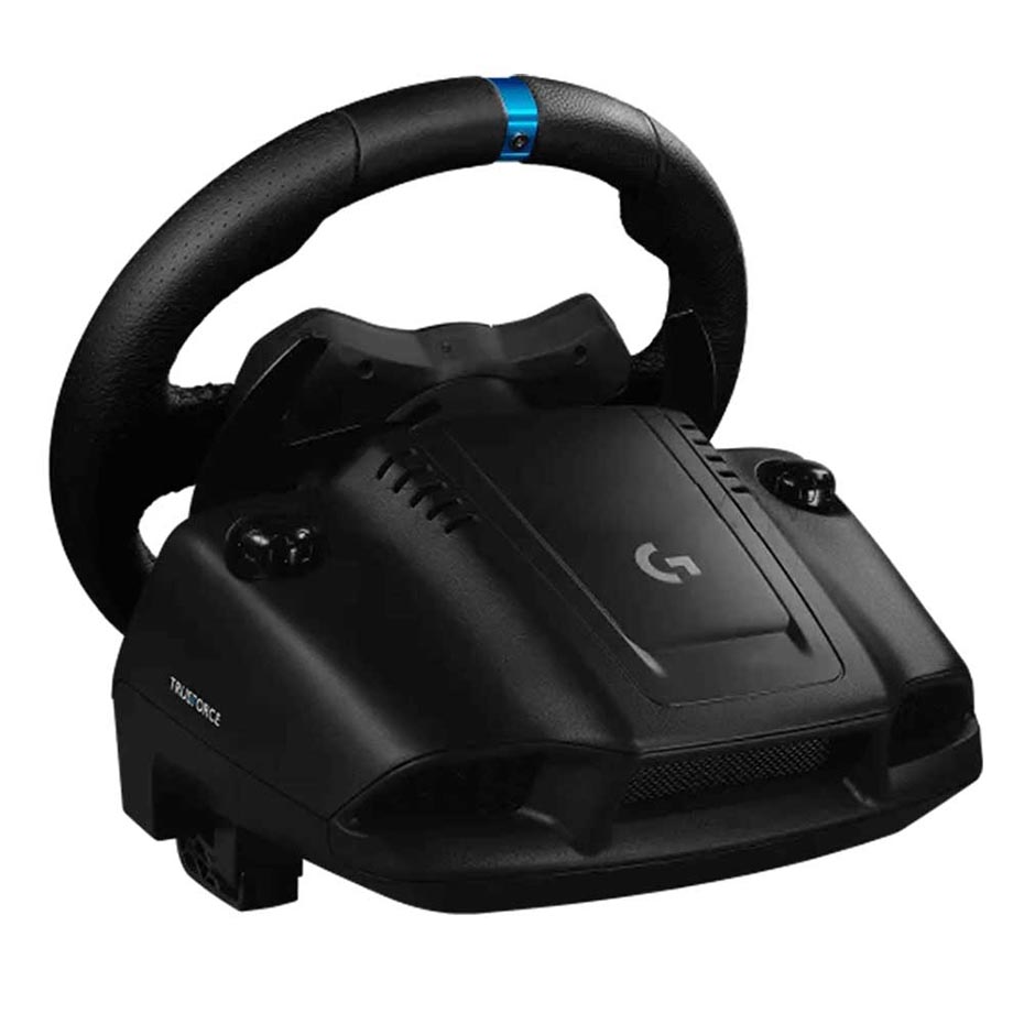 ابعاد دسته فرمان بازی لاجیتک مدل LOGITECH G923 PS5/PS4 مشکی