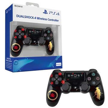 خرید دسته بازی سونی مدل SONY PS4 Dualshock 4 HIGH COPY طرح Ghost of Tsushima