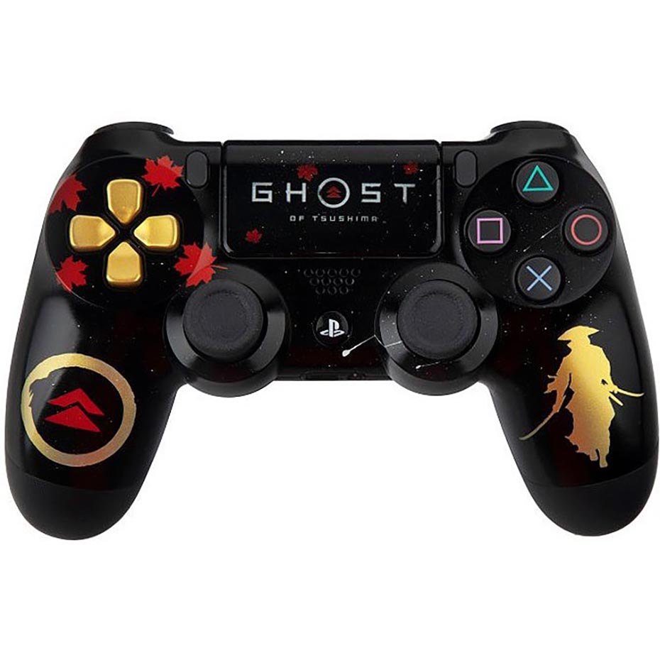 قیمت دسته بازی سونی مدل SONY PS4 Dualshock 4 HIGH COPY طرح Ghost of Tsushima