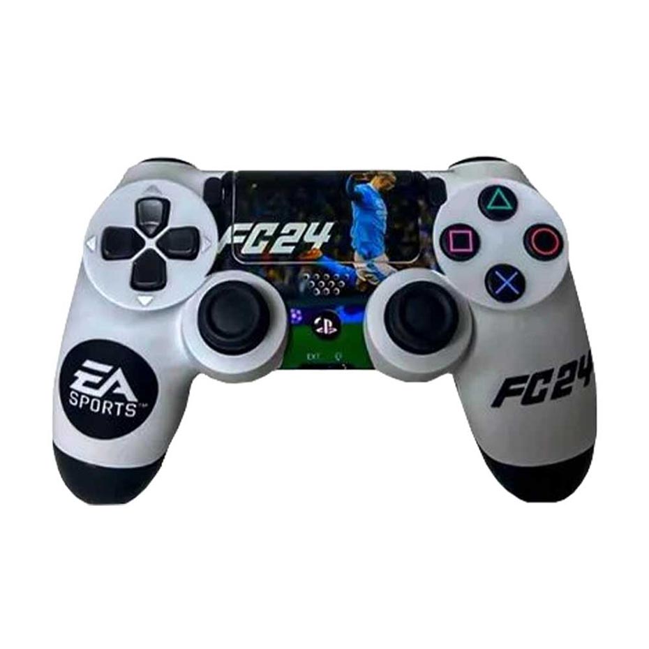 قیمت دسته بازی PS4 طرح FC24 سفید