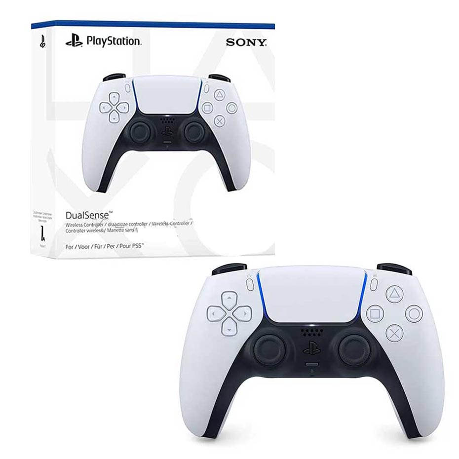 دسته بازی پلی استیشن 5 سونی مدل SONY DualSense Playstation سفید
