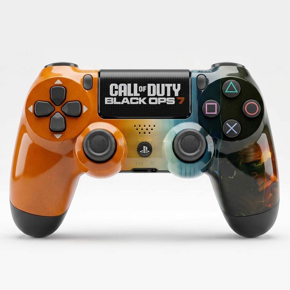 قیمت دسته بازی سونی مدل SONY DUALSHOCK PS4 طرح Call of Duty Black OPS7