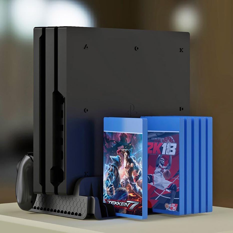 قیمت استند و شارژر دسته بازی پلی استیشن دابی مدل DOBE PS4 Slim / Pro TP4-882C