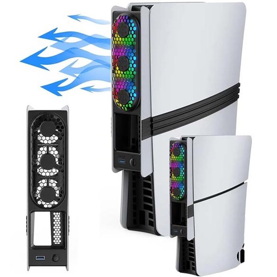 ابعاد کول فن PS5 SLIM/PRO مدل JYS-P5228-V6