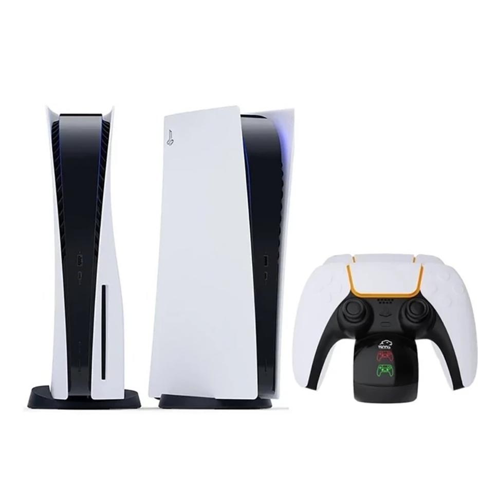 ابعاد پایه شارژر دسته بازی تسکو مدل TSCO TGC 14 PS5