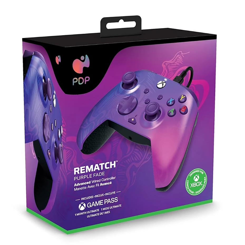 جعبه دسته بازی PDP XBOX X/S/PC بنفش