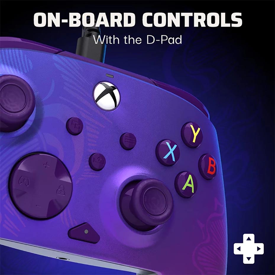 دسته بازی PDP XBOX X/S/PC بنفش