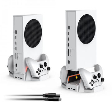 خرید استند نگهدارنده چند کاره کنسول بازی دابی مدل DOBE Xbox Series S TYX_0663 سفید