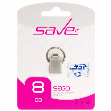 فلش سیویت مدل SAVE IT SEGO 8G گارانتی مادام العمر