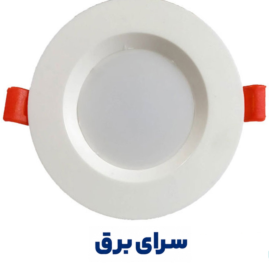 پنل 7 وات بک لایت توکار برند حسیس