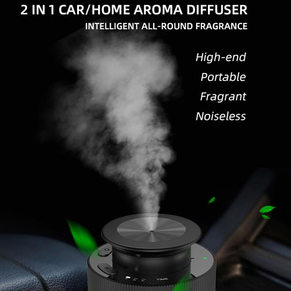 مشخصات دستگاه خوشبوکننده هوشمند خودرو و محیط شارژی مدل Car Home Diffuser