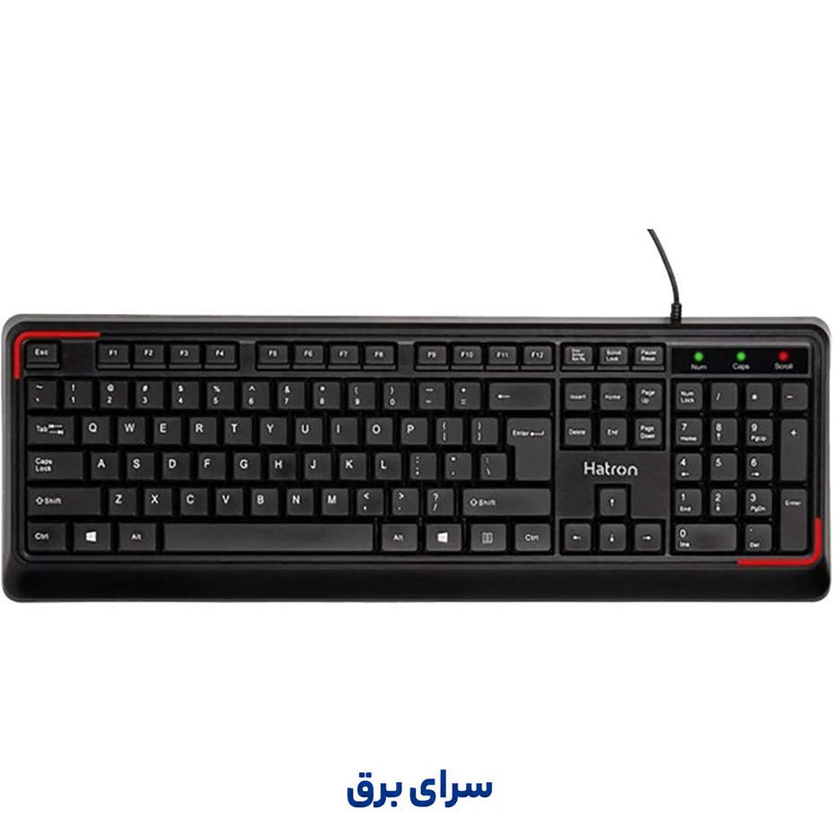 خرید کیبورد سیم دار هترون مدل Hatron HK180