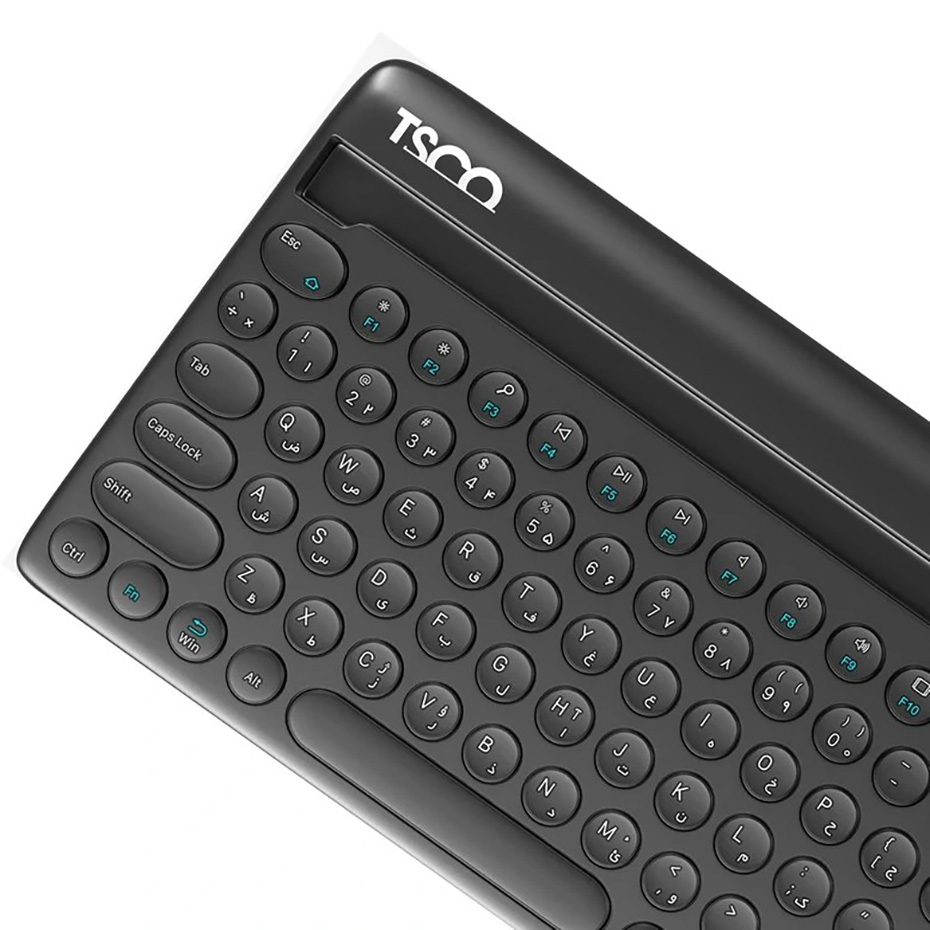 مشخصات کیبورد بی سیم تسکو مدل TSCO TK 7322 BT مشکی
