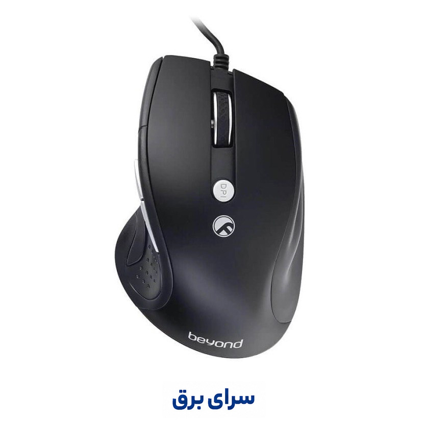 خرید ماوس سیم دار بیاند مدل BEYOND BM-1130 مشکی