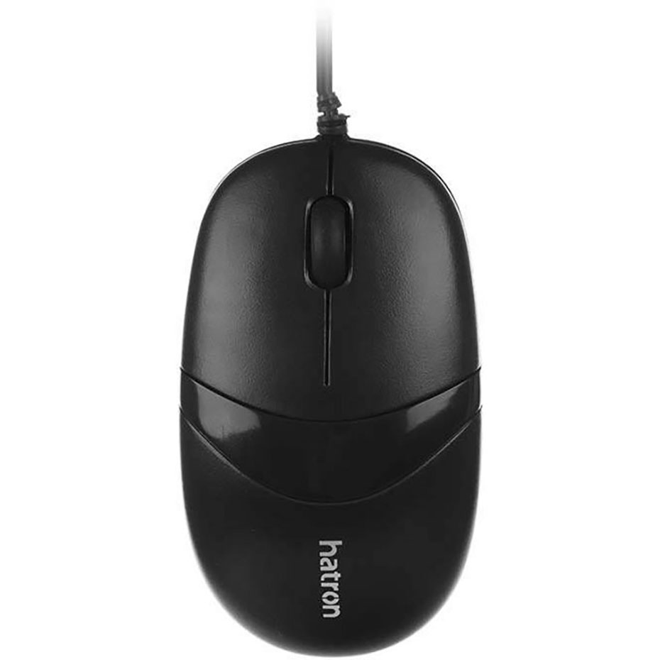 قیمت ماوس سیم دار هترون مدل Hatron HM350SL مشکی