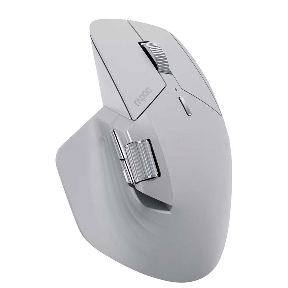 مشخصات ماوس بی سیم رپو مدل RAPOO MT 760 L طوسی روشن