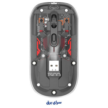 خرید ماوس بی سیم تسکو مدل TSCO TM 780W مشکی