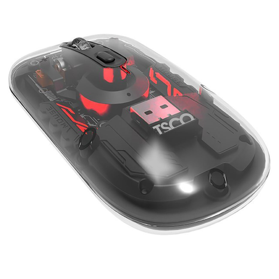 ابعاد ماوس بی سیم تسکو مدل TSCO TM 780W مشکی