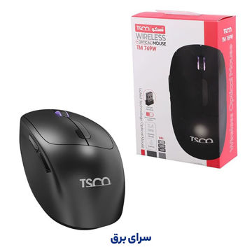 خرید ماوس بی سیم تسکو مدل TSCO TM769W مشکی
