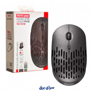 خرید ماوس بی سیم تسکو مدل TSCO TM 731 W مشکی
