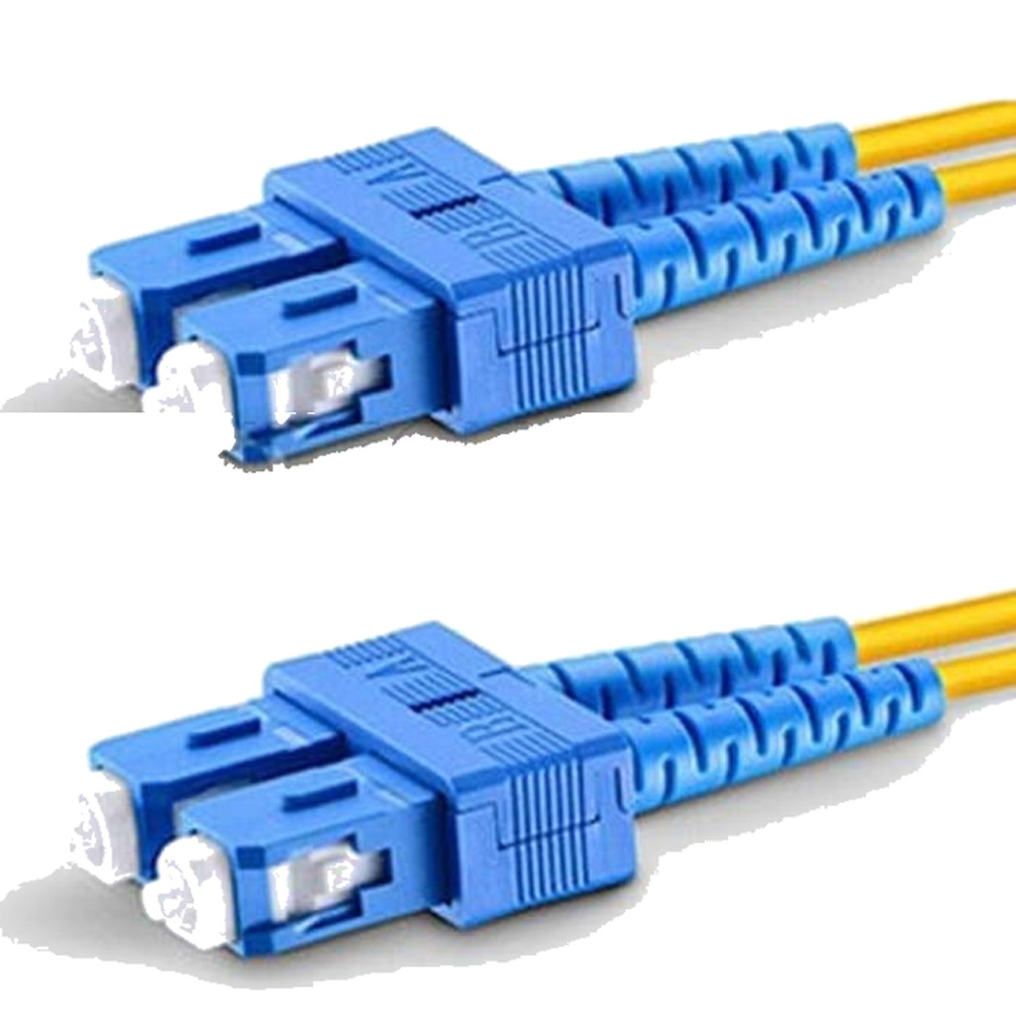 کابل پچکورد داپلکس فیبر نوری مدل NEXANS SC-SC FIBER طول 1 متر