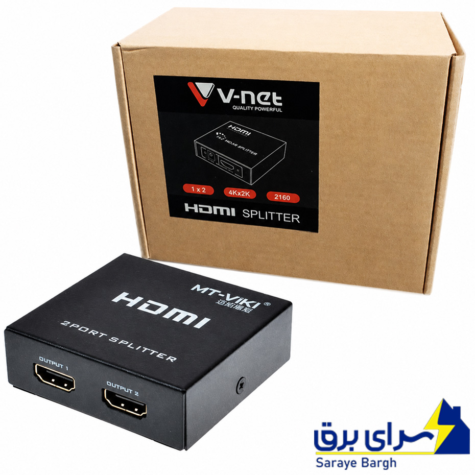 قیمت اسپلیتر وی نت مدل V-NET V-SPHD1402 2PORT HDMI
