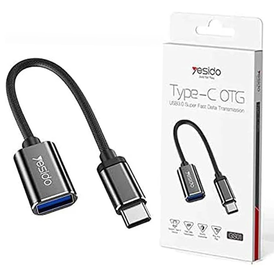 مشخصات مبدل تایپ سی یسیدو مدل Yesido GS01 OTG USB 3.0