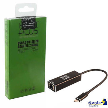 خرید کارت شبکه برد دار Type-C کی نت پلاس مدل KNET PLUS KP-COLA25P طول 15 سانتی متر