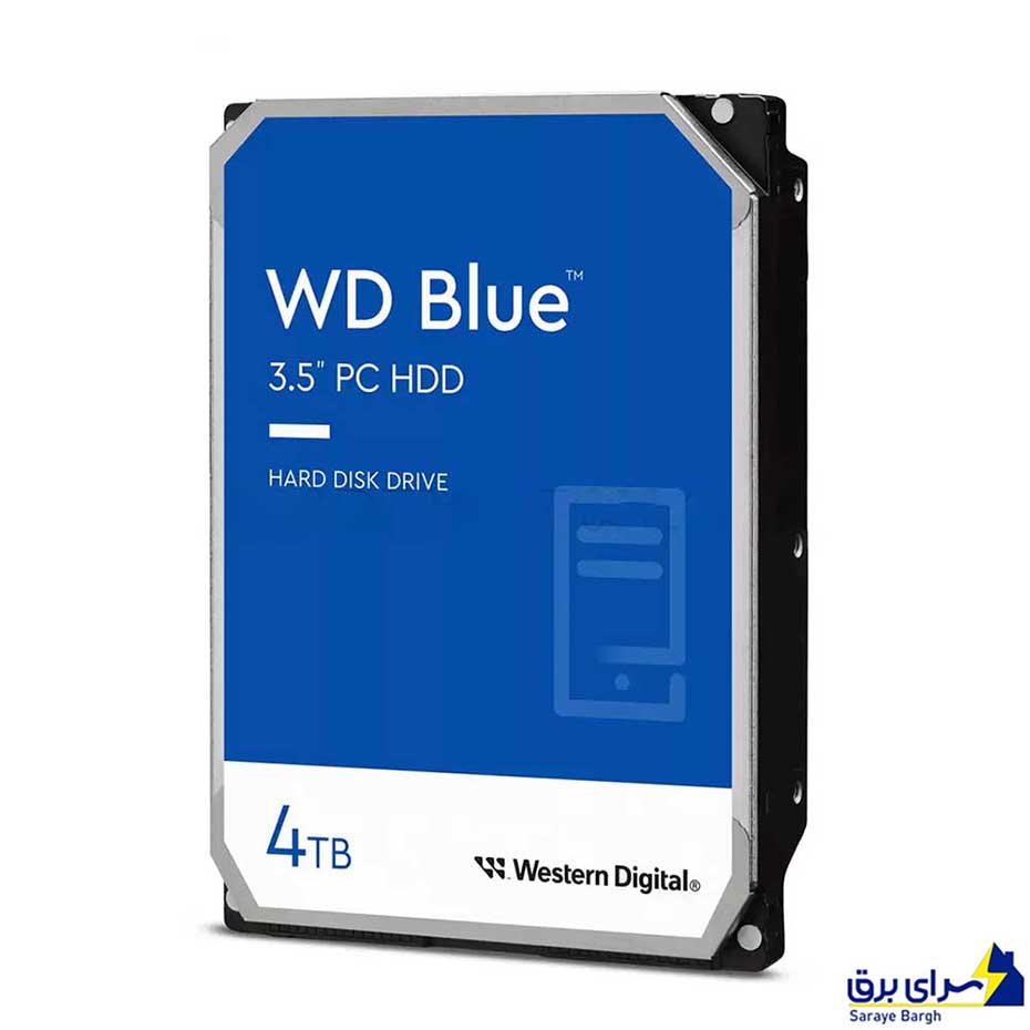 خرید هارد اینترنال وسترن دیجیتال مدل HDD WesternDigital WD40EZAX 4TB آبی