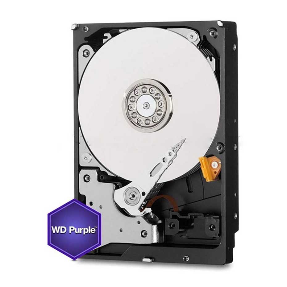 مشخصات هارد اینترنال وسترن دیجیتال مدل Western Digital Purple 6TB بنفش
