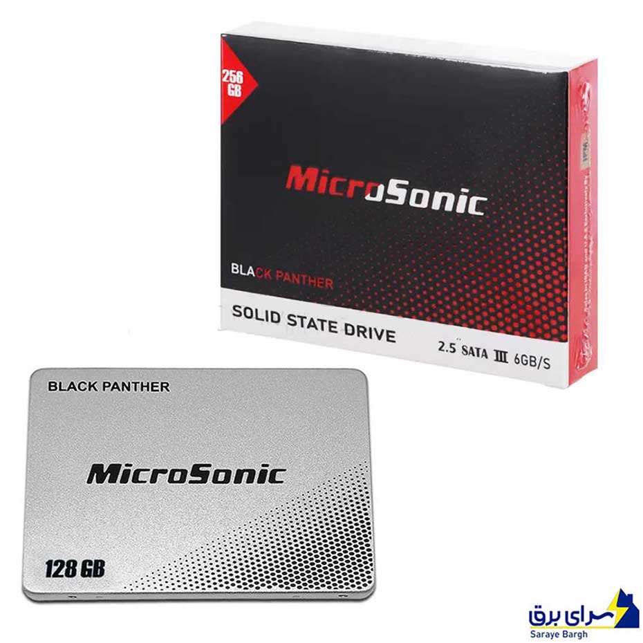 خرید هارد SSD اینترنال میکروسونیک مدل MicroSonic BLACK PANTHER 128GB