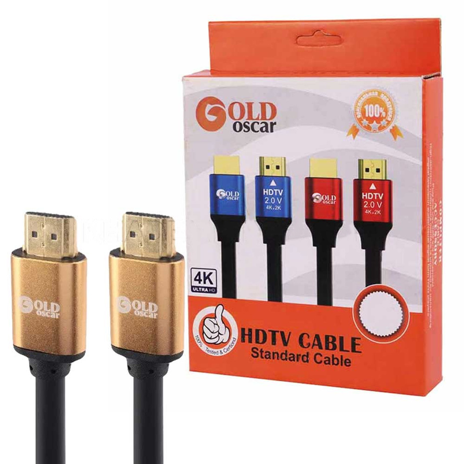 کابل HDMI گلد اسکار مدل Gold Oscar V2 19+1 طول 1.5 متر