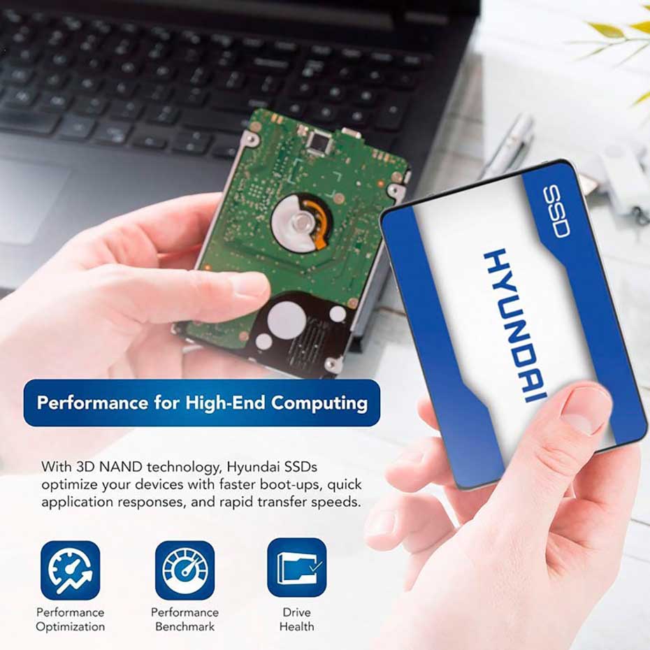 هارد SSD اینترنال هیوندای مدل HYUNDAI 120GB