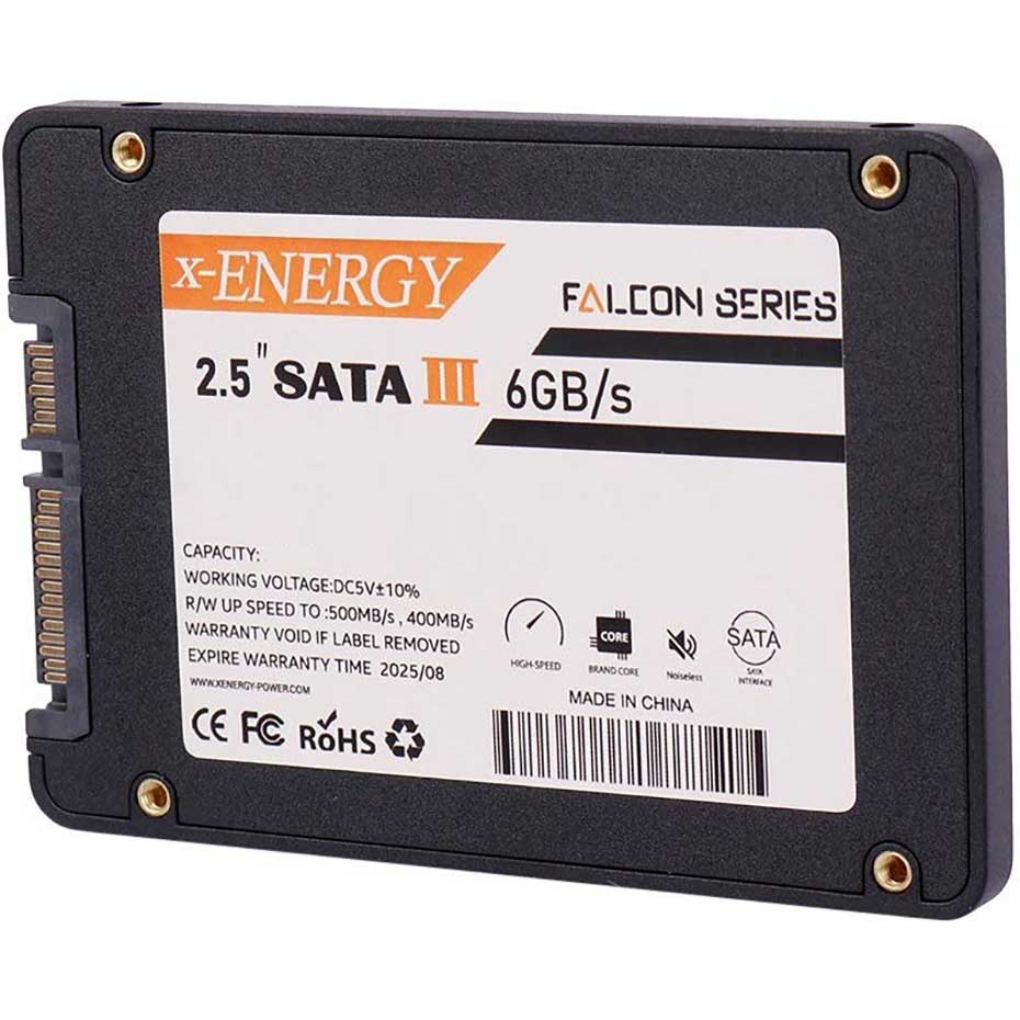 مشخصات هارد SSD اینترنال ایکس انرژی مدل X-ENERGY FALCON 480GB