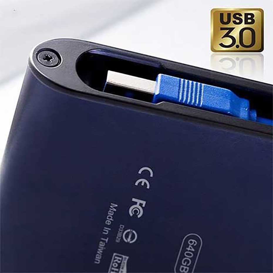 ابعاد هارد اکسترنال سیلیکون پاور مدل Silicon Power Armor A80 2TB+هدیه فلش سیلیکون پاور Touch T01 32GB