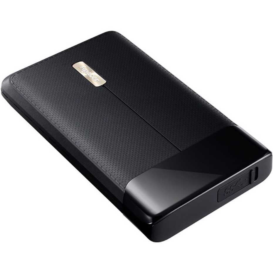 ابعاد هارد اکسترنال اپیسر مدل Apacer AC731 1TB مشکی+ هدیه فلش اپیسر مدل Apacer 32GB