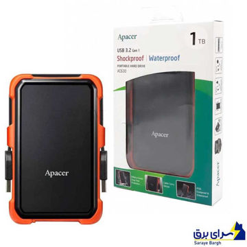 خرید هارد اکسترنال اپیسر مدل Apacer AC630 1TB مشکی نارنجی