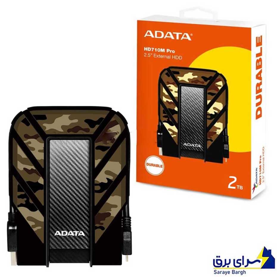 خرید هارد اکسترنال ای دیتا مدل ADATA External HD710 2TB چریکی