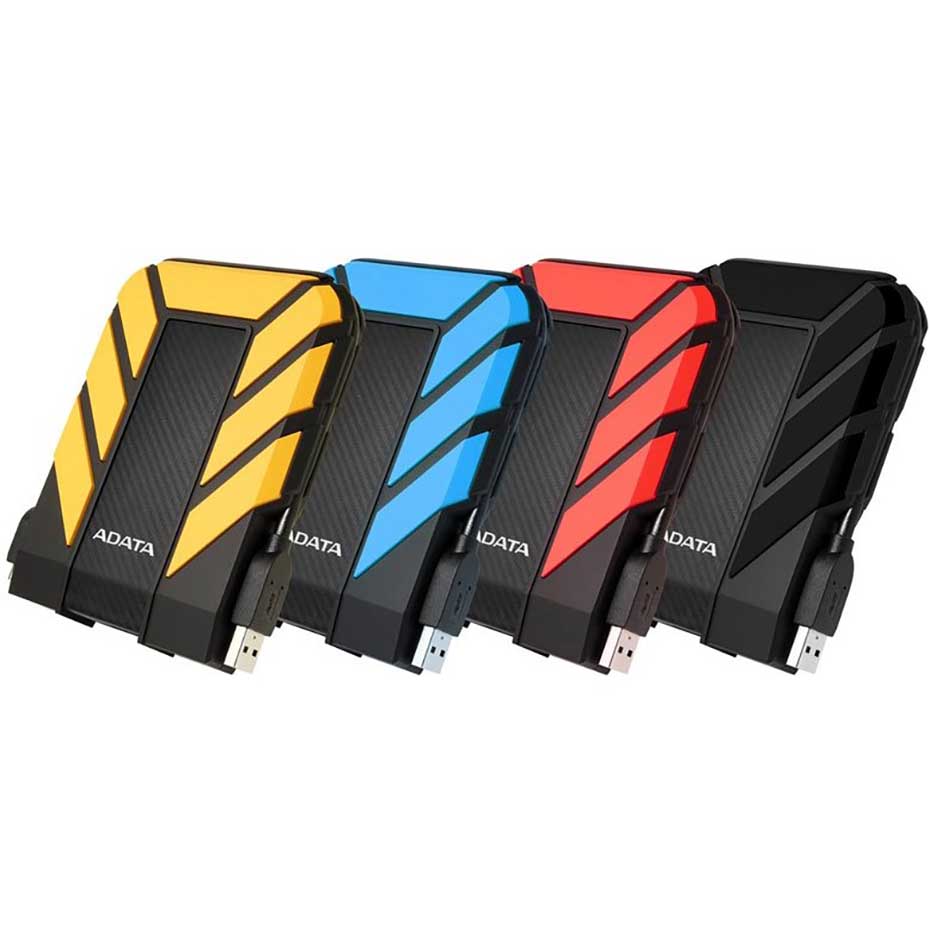 رنگ های هارد اکسترنال ای دیتا مدل ADATA External HD710 PRO 1TB