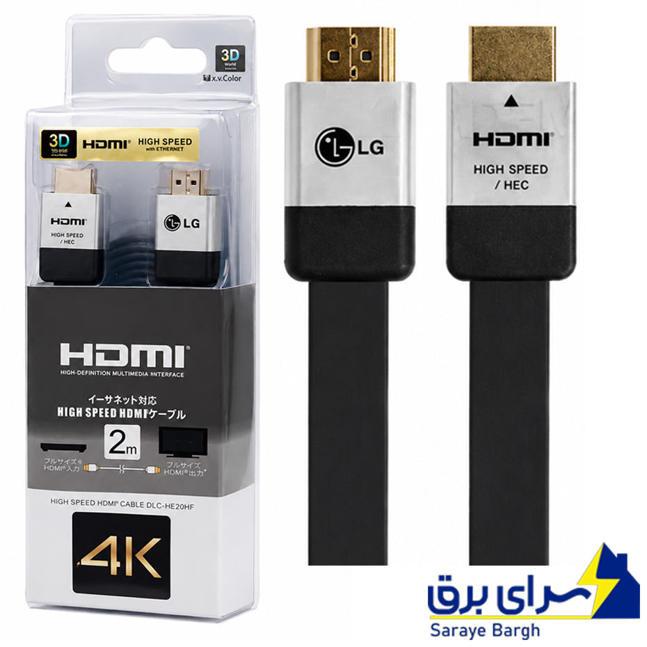 کابل HDMI ال جی مدل LG 4k طول 2 متر