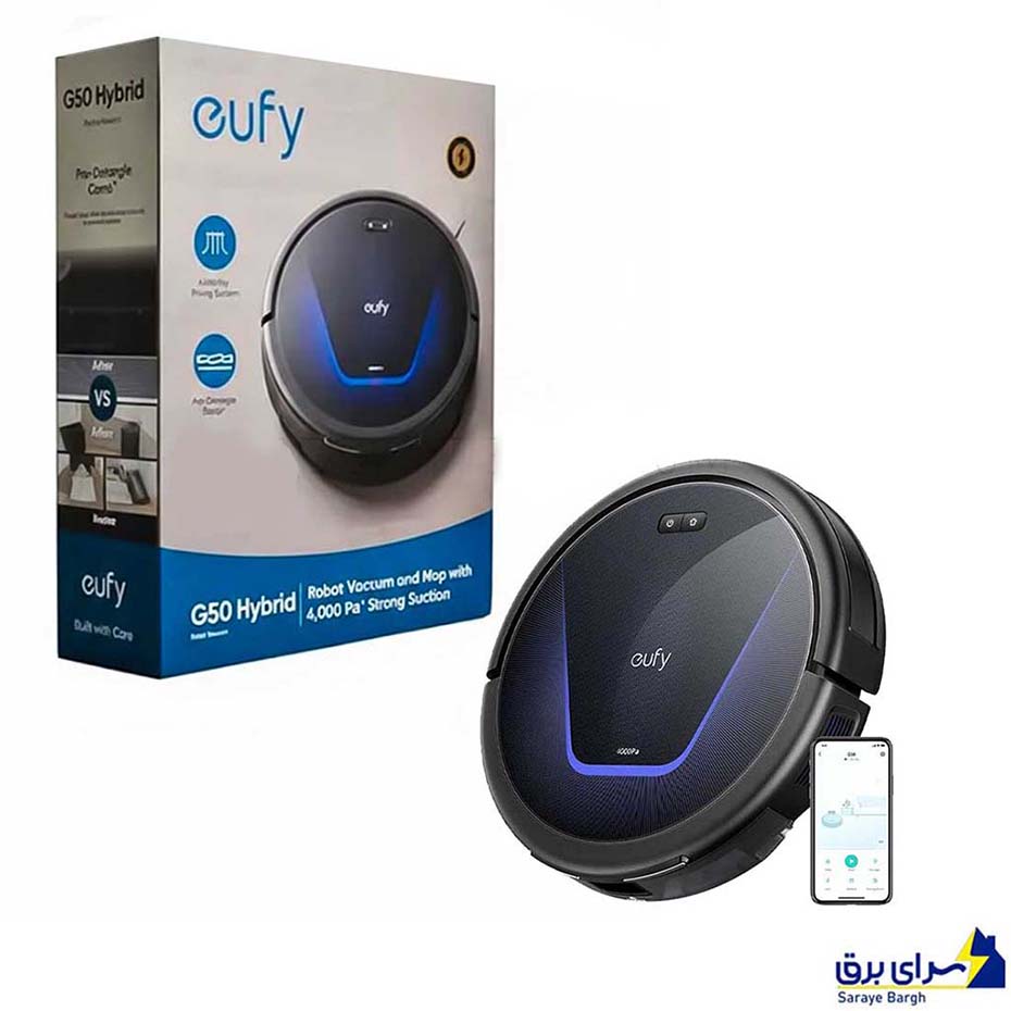 ابعاد جارو هوشمند انکر یوفی مدل مدل ANKER eufy T2212V11 G50