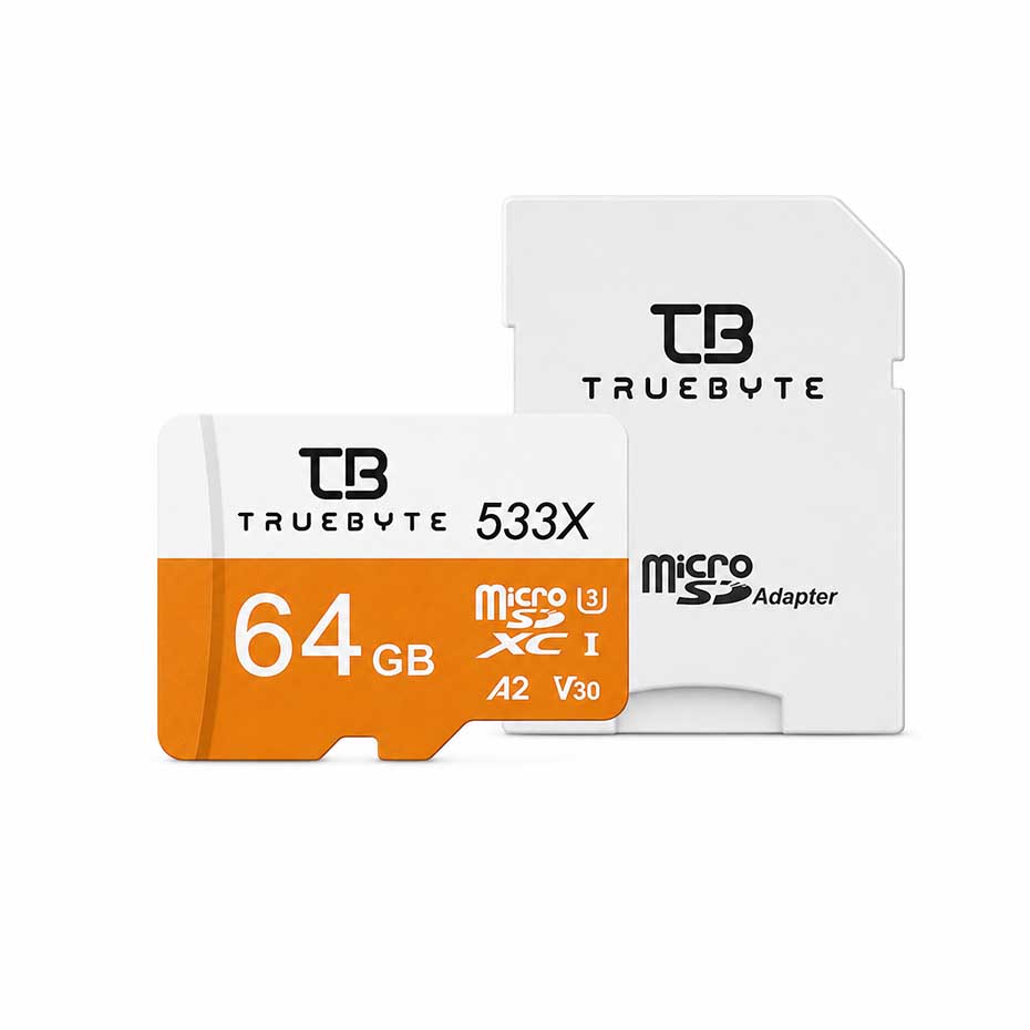 قیمت رم تروبایت مدل TRUEBYTE 533X U3 C10 64G گارانتی مادام العمر